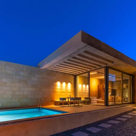 Linear Cabanon Kallithea Luxury Villa Koskinou (Rhodes)